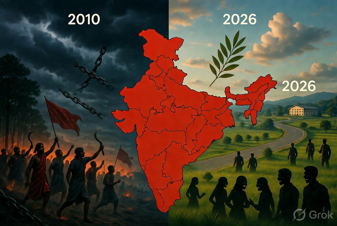 Image related to Naxalism in India: History, Threats, and Decline